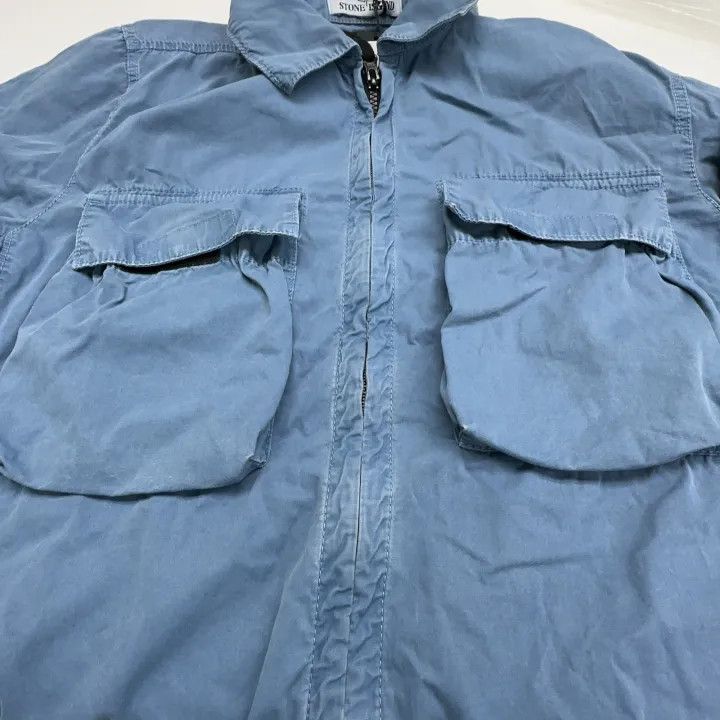 Stone Island Stone Island Washed Long Sleeve Jacket Size US M / EU 48-50 / 2 - 10 Thumbnail
