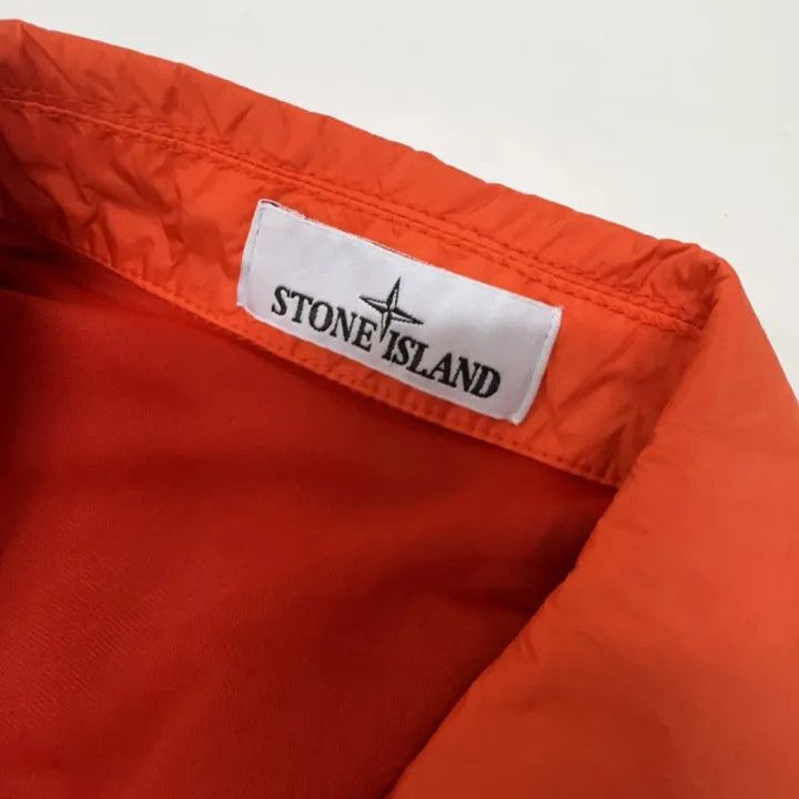 Stone Island Stone Island Orange Zip-Up Long Sleeve Jacket Size US M / EU 48-50 / 2 - 6 Thumbnail