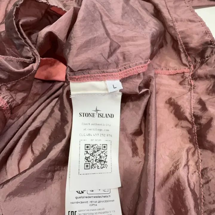 Stone Island Stone Island Pink Long Sleeve Jacket Size US L / EU 52-54 / 3 - 5 Thumbnail