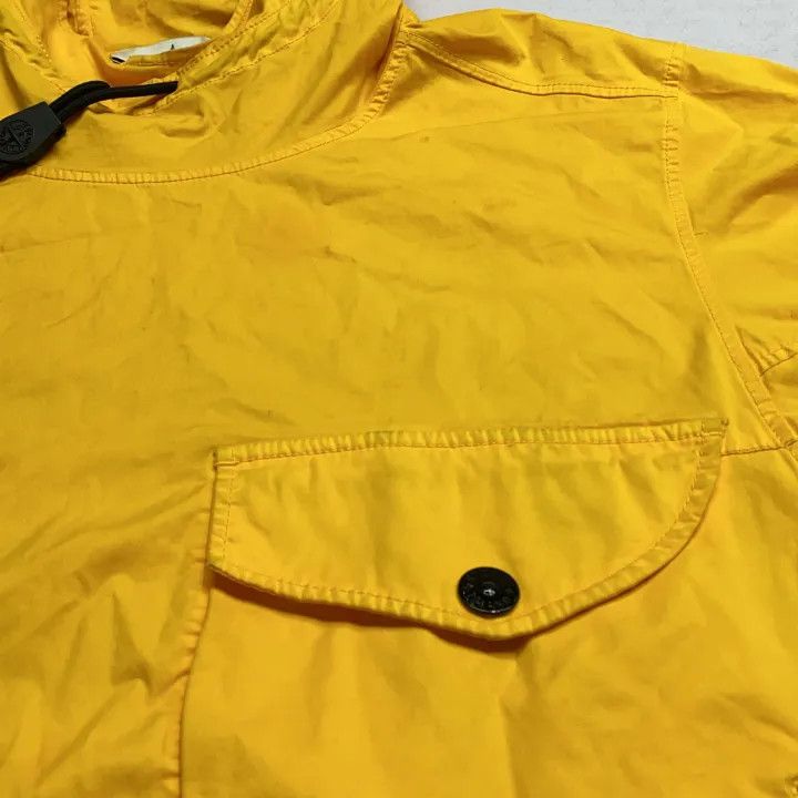 Stone Island Stone Island Yellow Long Sleeve Hooded Jacket Size US L / EU 52-54 / 3 - 9 Thumbnail