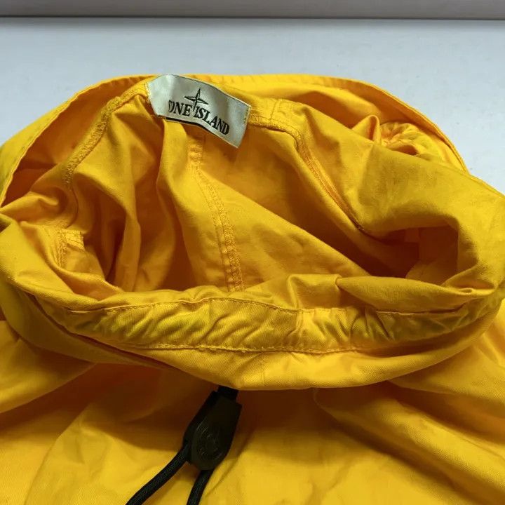 Stone Island Stone Island Yellow Long Sleeve Hooded Jacket Size US L / EU 52-54 / 3 - 8 Thumbnail