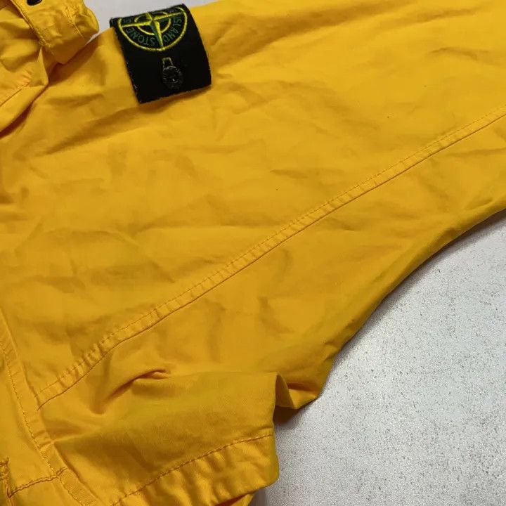 Stone Island Stone Island Yellow Long Sleeve Hooded Jacket Size US L / EU 52-54 / 3 - 13 Thumbnail