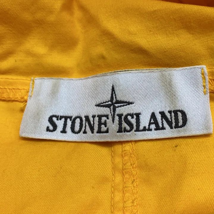 Stone Island Stone Island Yellow Long Sleeve Hooded Jacket Size US L / EU 52-54 / 3 - 6 Thumbnail