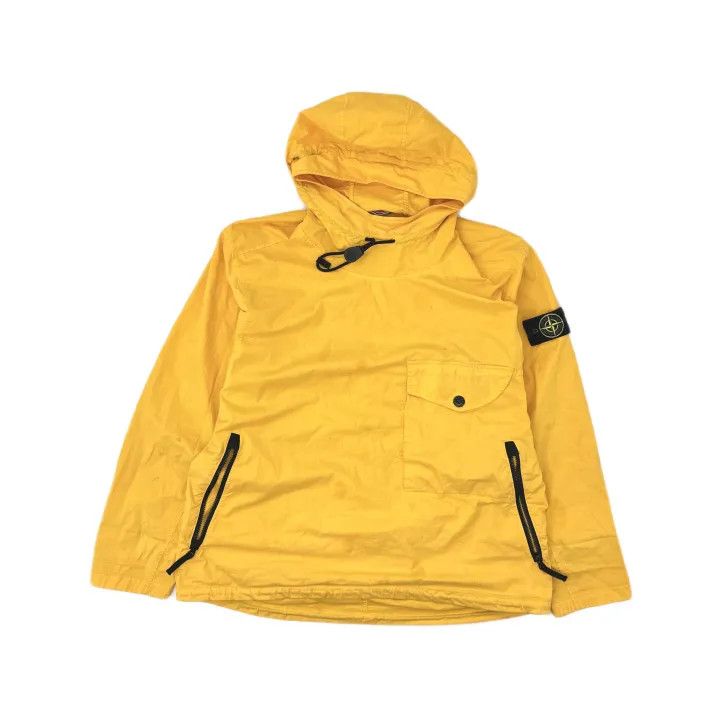 Stone Island Stone Island Yellow Long Sleeve Hooded Jacket Size US L / EU 52-54 / 3 - 2 Thumbnail