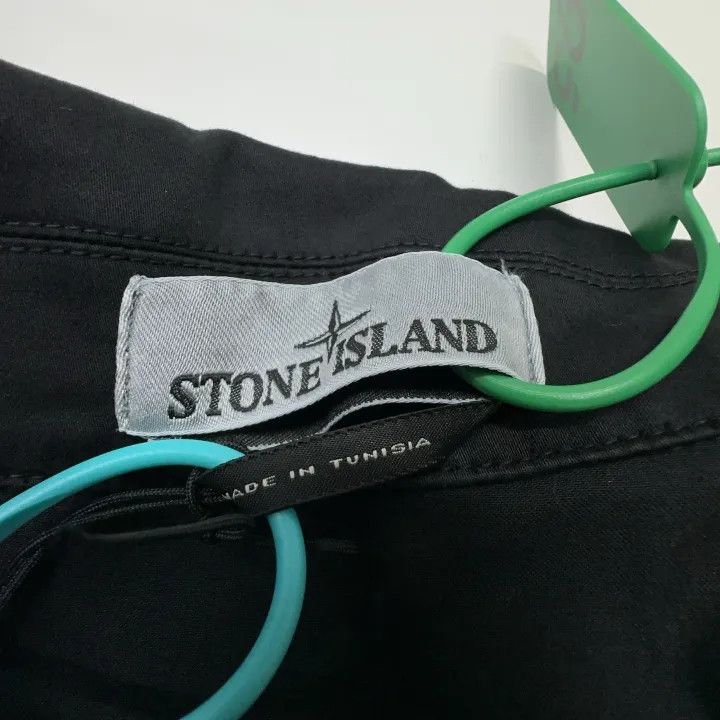 Stone Island Stone Island Black Logo Zip Jacket Size US L / EU 52-54 / 3 - 4 Thumbnail