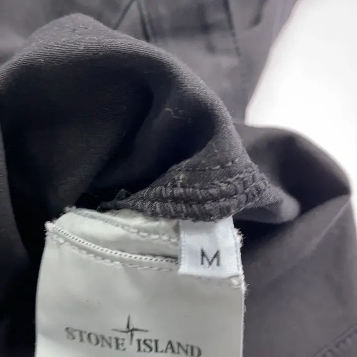 Stone Island Stone Island Black Logo Zip Long Sleeve Jacket Size US M / EU 48-50 / 2 - 5 Thumbnail