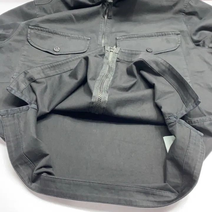 Stone Island Stone Island Black Logo Zip Long Sleeve Jacket Size US M / EU 48-50 / 2 - 12 Thumbnail