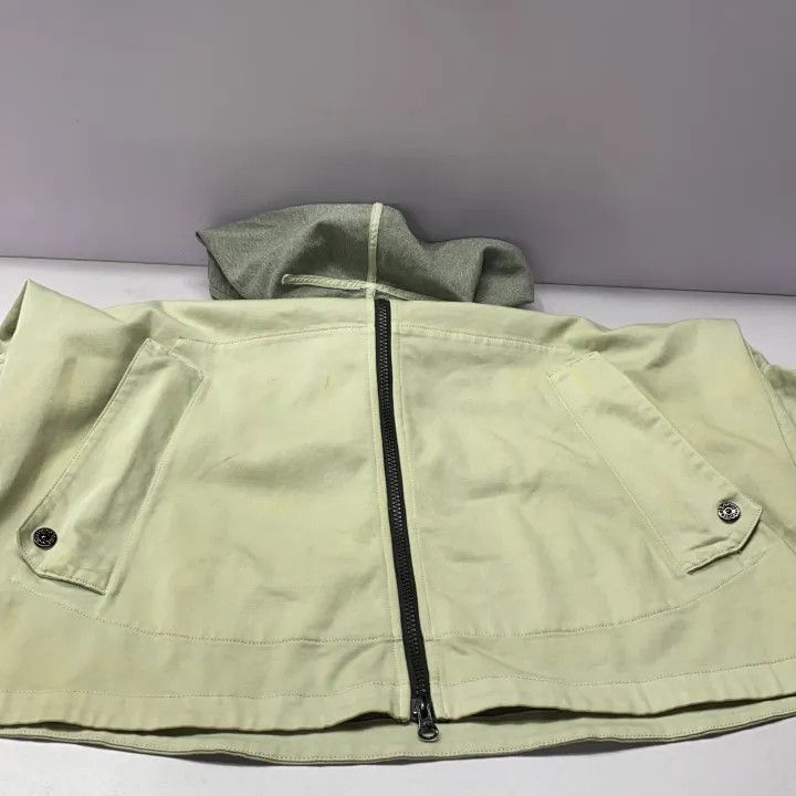 Stone Island Stone Island Classic Zip-Up Hooded Jacket Size US XL / EU 56 / 4 - 18 Thumbnail