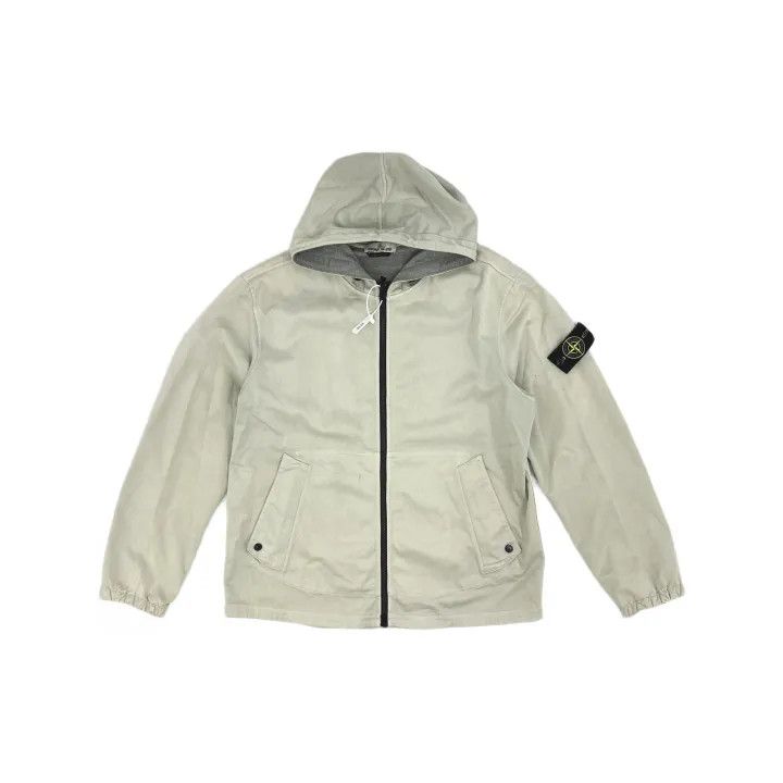 Stone Island Stone Island Classic Zip-Up Hooded Jacket Size US XL / EU 56 / 4 - 2 Thumbnail