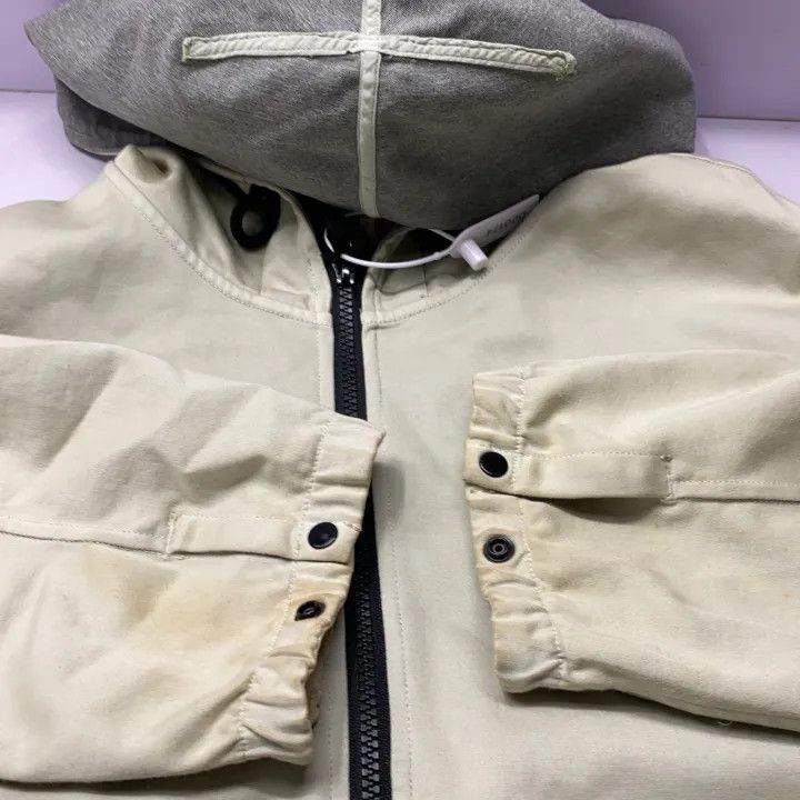 Stone Island Stone Island Classic Zip-Up Hooded Jacket Size US XL / EU 56 / 4 - 15 Thumbnail
