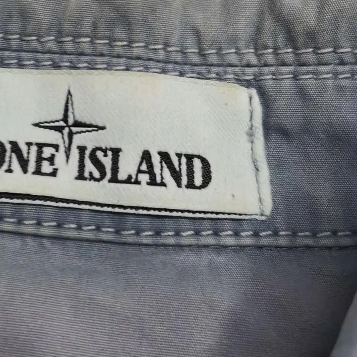 Stone Island Stone Island Button-Up Jacket in Misty Blue Size US M / EU 48-50 / 2 - 9 Thumbnail