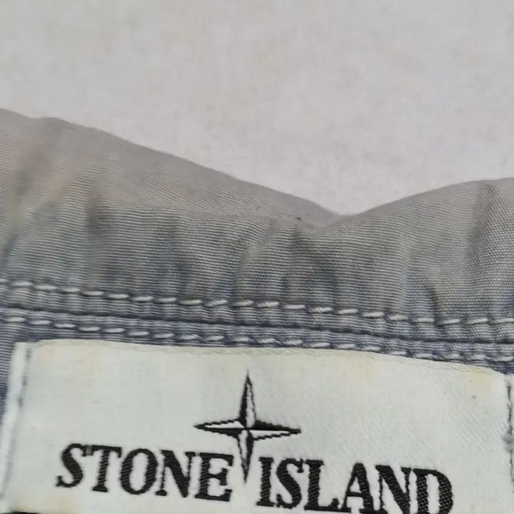 Stone Island Stone Island Button-Up Jacket in Misty Blue Size US M / EU 48-50 / 2 - 7 Thumbnail