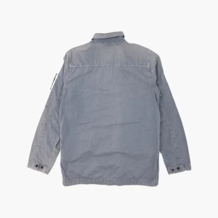 Stone Island Stone Island Button-Up Jacket in Misty Blue Size US M / EU 48-50 / 2 - 3 Thumbnail