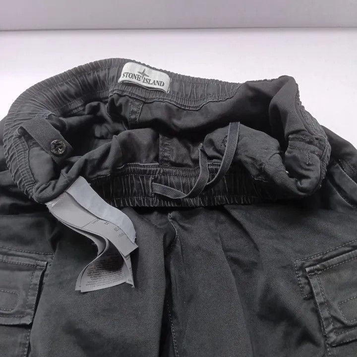 Stone Island Stone Island Black Casual Pants for Men Size US 32 / EU 48 - 8 Thumbnail
