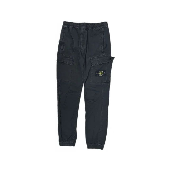 Stone Island Stone Island Black Casual Pants for Men Size US 32 / EU 48 - 2 Thumbnail