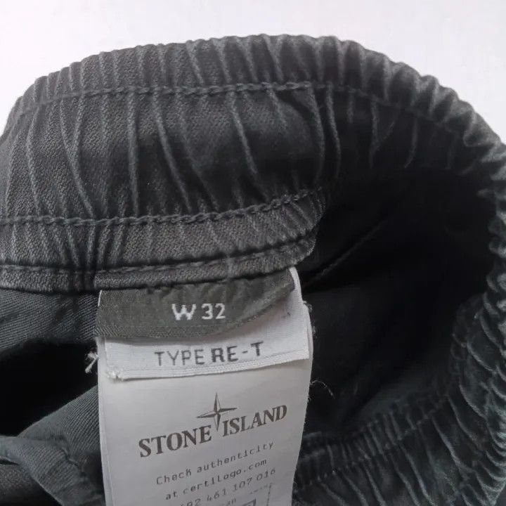 Stone Island Stone Island Black Casual Pants for Men Size US 32 / EU 48 - 5 Thumbnail