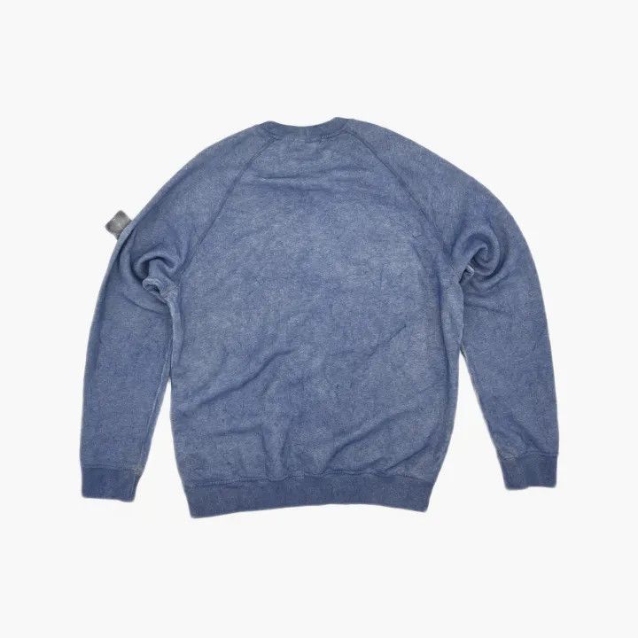 Stone Island Stone Island Men's Blue Crewneck Sweater Size US XL / EU 56 / 4 - 3 Thumbnail