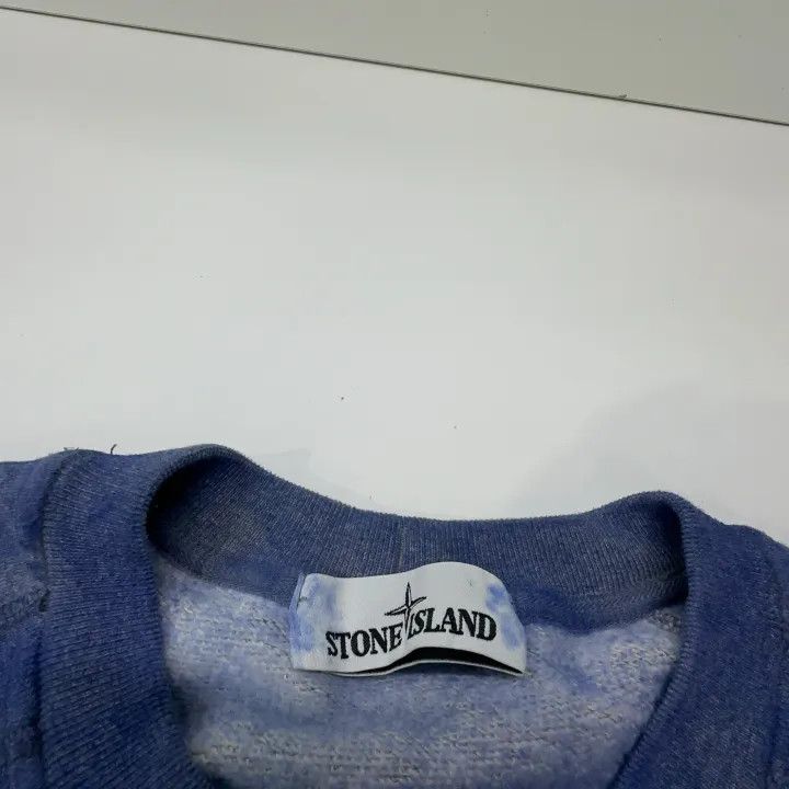 Stone Island Stone Island Men's Blue Crewneck Sweater Size US XL / EU 56 / 4 - 6 Thumbnail