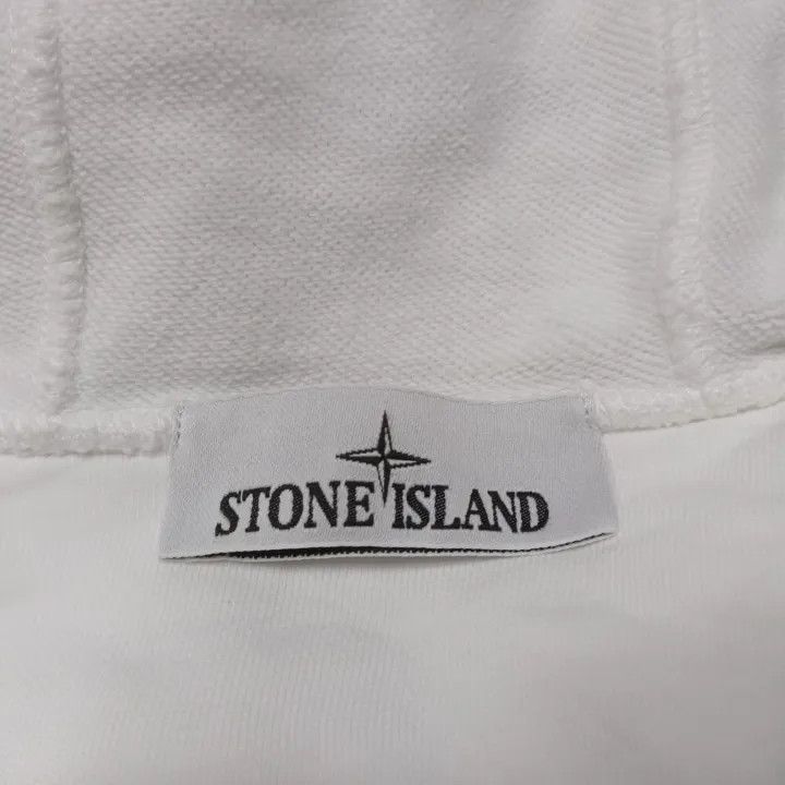 Stone Island Stone Island White Zip-Up Hoodie Size US M / EU 48-50 / 2 - 4 Thumbnail