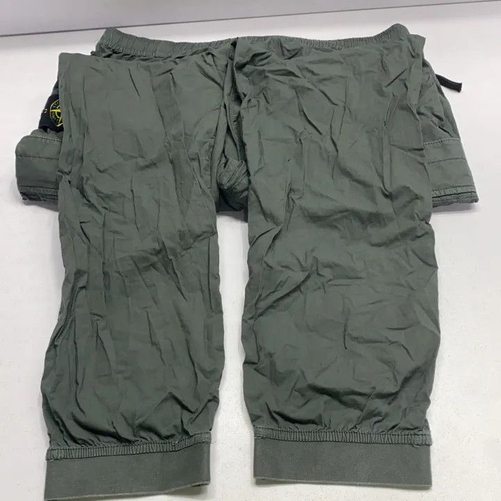 Stone Island Stone Island SS23 Gray Cargo Pants Size US 31 - 13 Thumbnail