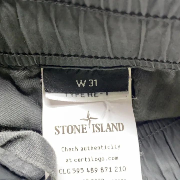 Stone Island Stone Island SS23 Gray Cargo Pants Size US 31 - 5 Thumbnail