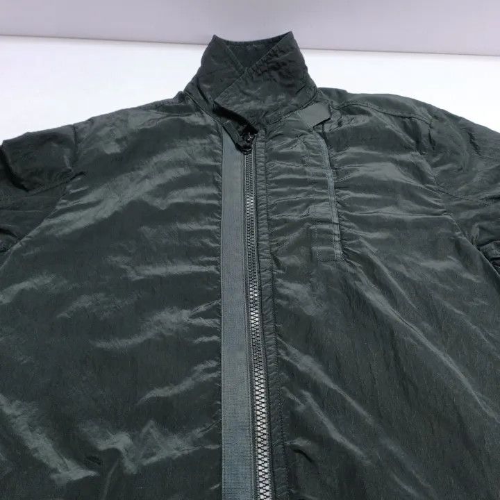 Stone Island Stone Island Black Metallic Nylon Jacket Size US L / EU 52-54 / 3 - 12 Thumbnail