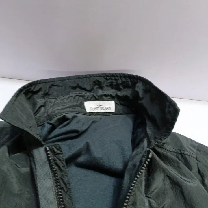 Stone Island Stone Island Black Metallic Nylon Jacket Size US L / EU 52-54 / 3 - 8 Thumbnail