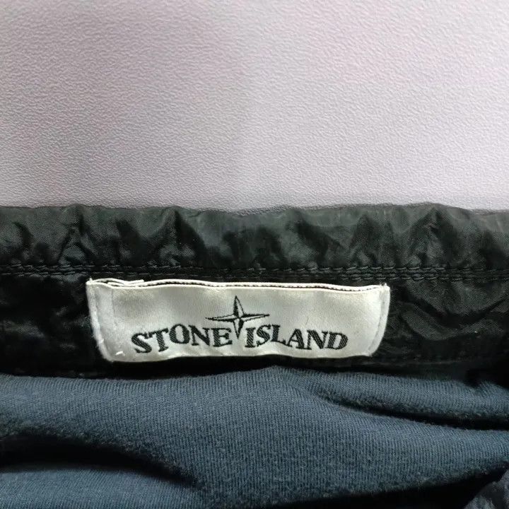 Stone Island Stone Island Black Metallic Nylon Jacket Size US L / EU 52-54 / 3 - 4 Thumbnail