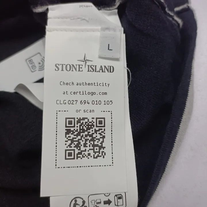 Stone Island Stone Island Long Sleeve Black Sweater Size US L / EU 52-54 / 3 - 4 Thumbnail