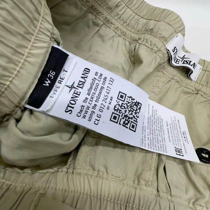 Stone Island Stone Island Casual Cargo Pants in Khaki Size US 36 / EU 52 - 4 Thumbnail