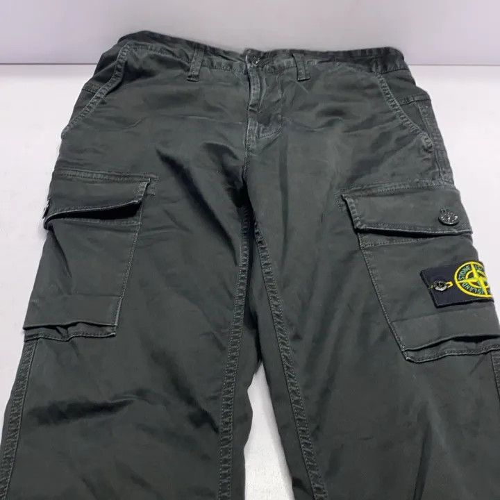 Stone Island Stone Island Black Cargo Pants for Men Size US 28 / EU 44 - 11 Thumbnail