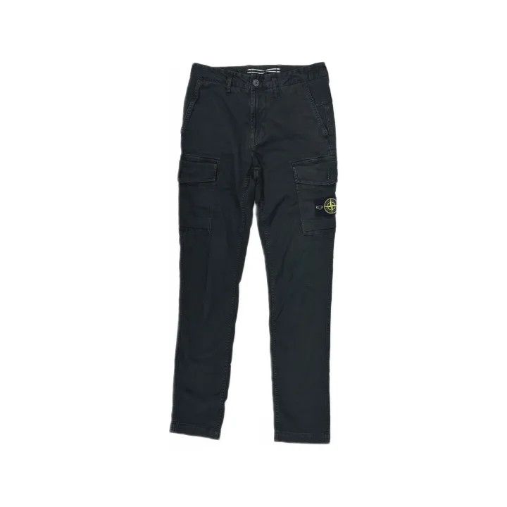 Stone Island Stone Island Black Cargo Pants for Men Size US 28 / EU 44 - 2 Thumbnail