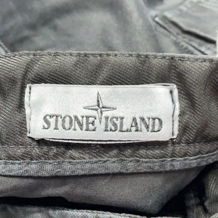 Stone Island Stone Island Black Cargo Pants for Men Size US 28 / EU 44 - 4 Thumbnail