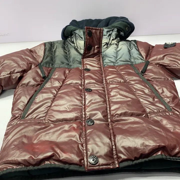 Stone Island Stone Island Hooded Long Sleeve Down Jacket Size US M / EU 48-50 / 2 - 6 Thumbnail