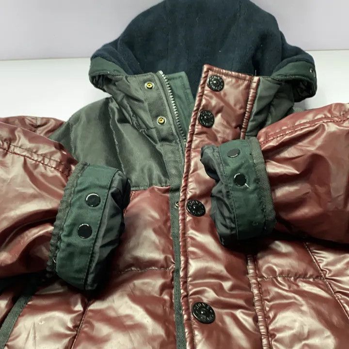 Stone Island Stone Island Hooded Long Sleeve Down Jacket Size US M / EU 48-50 / 2 - 12 Thumbnail