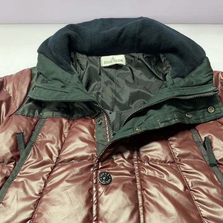 Stone Island Stone Island Hooded Long Sleeve Down Jacket Size US M / EU 48-50 / 2 - 5 Thumbnail