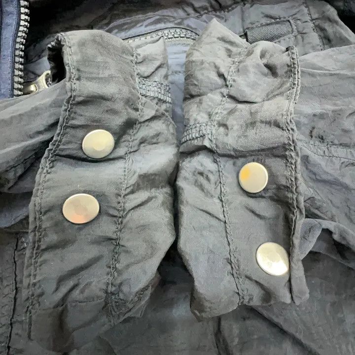 Stone Island Stone Island Metallic Nylon Long Sleeve Jacket Size US XL / EU 56 / 4 - 6 Thumbnail