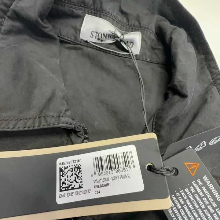 Stone Island Stone Island Black Long Sleeve Jacket Size US XL / EU 56 / 4 - 5 Thumbnail