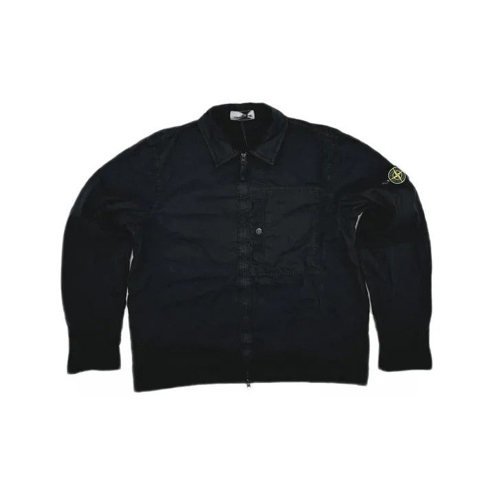 Stone Island Stone Island Black Long Sleeve Jacket Size US XL / EU 56 / 4 - 2 Thumbnail