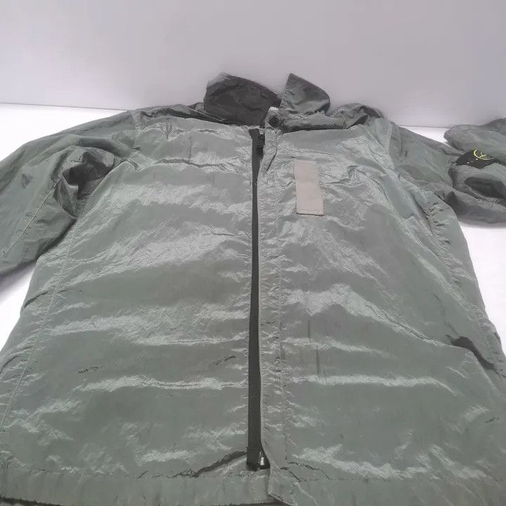 Stone Island Stone Island Grey Long Sleeve Zip Jacket Size US L / EU 52-54 / 3 - 11 Thumbnail