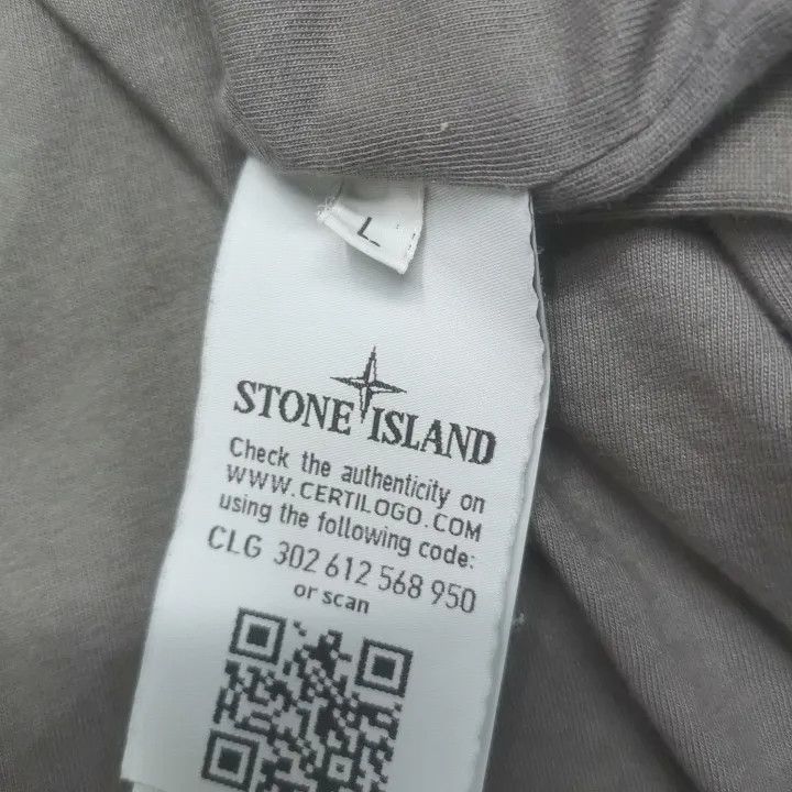 Stone Island Stone Island Grey Long Sleeve Zip Jacket Size US L / EU 52-54 / 3 - 5 Thumbnail
