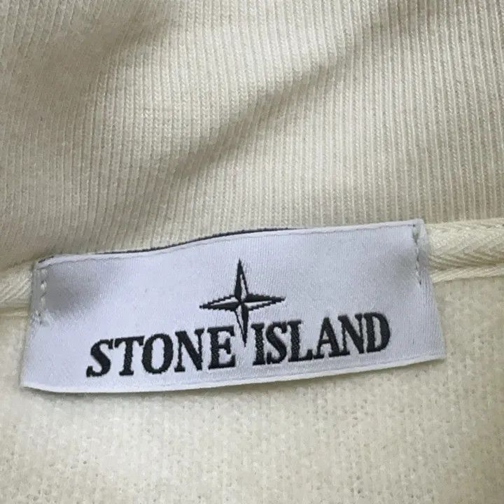 Stone Island Stone Island Beige Logo Zip Jacket Size US XXL / EU 58 / 5 - 4 Thumbnail