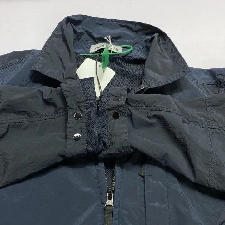 Stone Island Stone Island Blue Oversized Zip Jacket Size US M / EU 48-50 / 2 - 9 Thumbnail