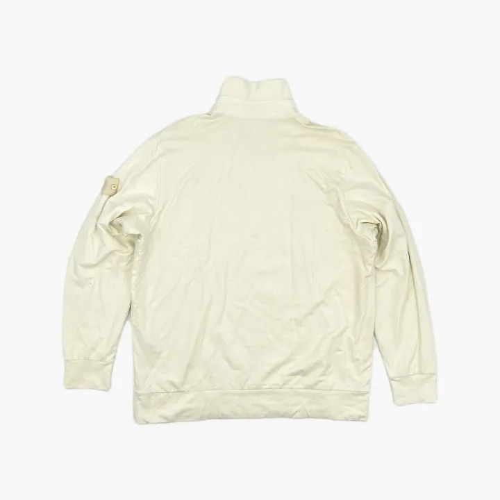 Stone Island Stone Island Ghost Pieces White Half-Zip Sweatshirt Size US XXL / EU 58 / 5 - 3 Thumbnail