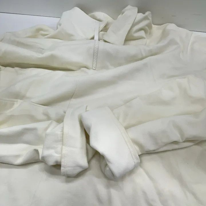 Stone Island Stone Island Ghost Pieces White Half-Zip Sweatshirt Size US XXL / EU 58 / 5 - 9 Thumbnail