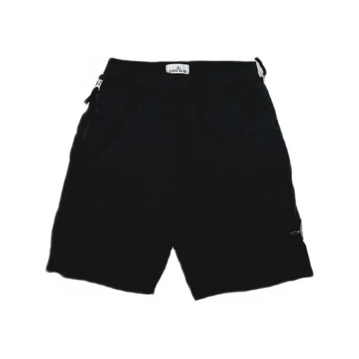 Stone Island Stone Island Black Casual Shorts for Men Size US 32 / EU 48 - 2 Thumbnail