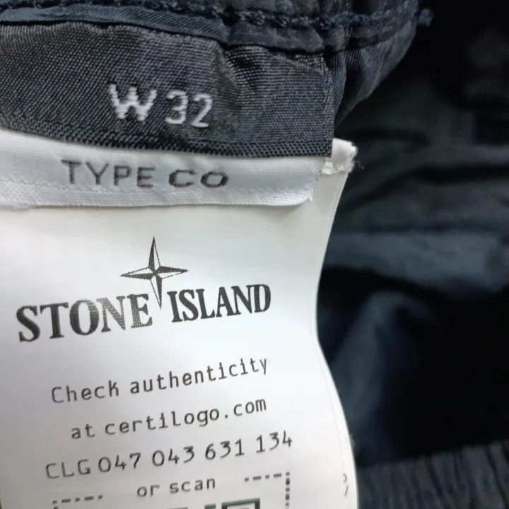 Stone Island Stone Island Black Casual Shorts for Men Size US 32 / EU 48 - 5 Thumbnail