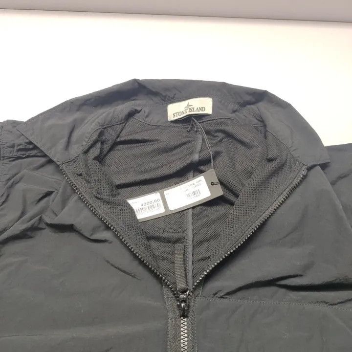 Stone Island Stone Island Black Logo Polo Jacket Size US M / EU 48-50 / 2 - 9 Thumbnail