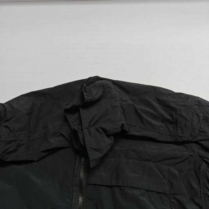 Stone Island Stone Island Black Logo Polo Jacket Size US M / EU 48-50 / 2 - 11 Thumbnail