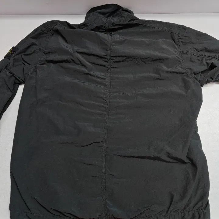 Stone Island Stone Island Black Logo Polo Jacket Size US M / EU 48-50 / 2 - 15 Thumbnail